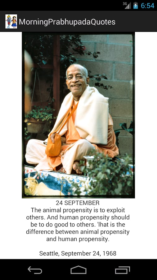 Morning Prabhupada Quote...截图3