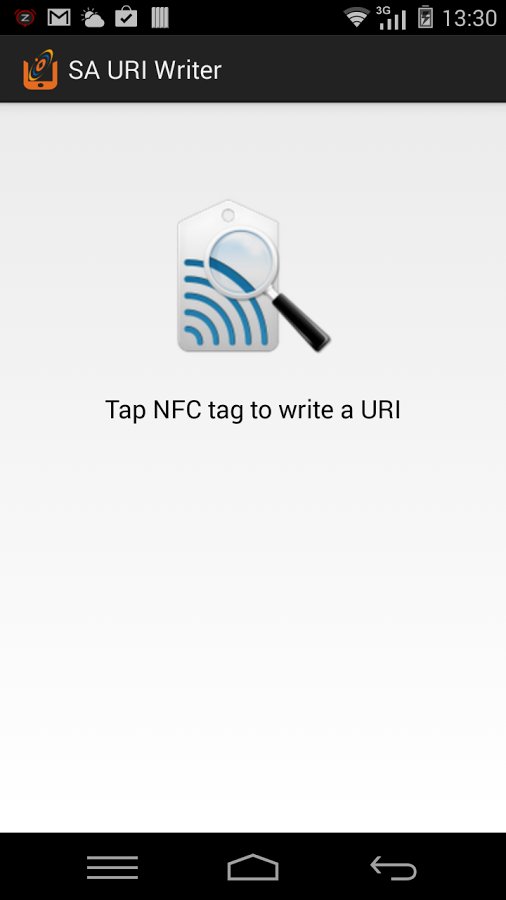 SA NFC URI Writer截图2