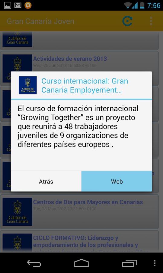 GC Joven RSS Noticias截图1