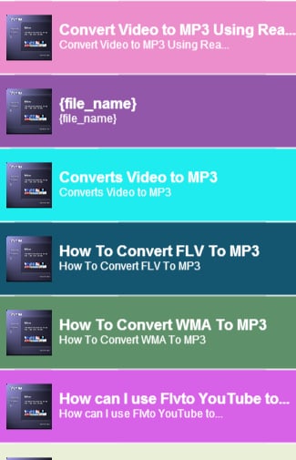 FLV TO MP3 Tube Tip截图2