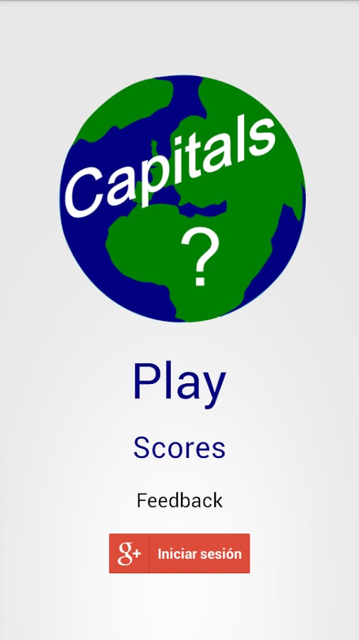 Learn the capitals截图2