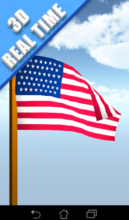 3D FLAGS USA FREE截图6