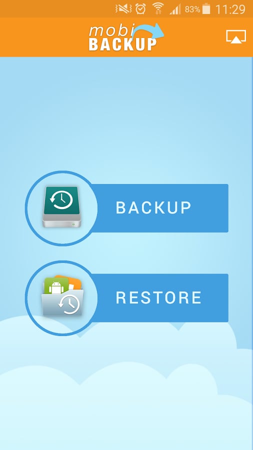 Mobi Backup SMS截图1