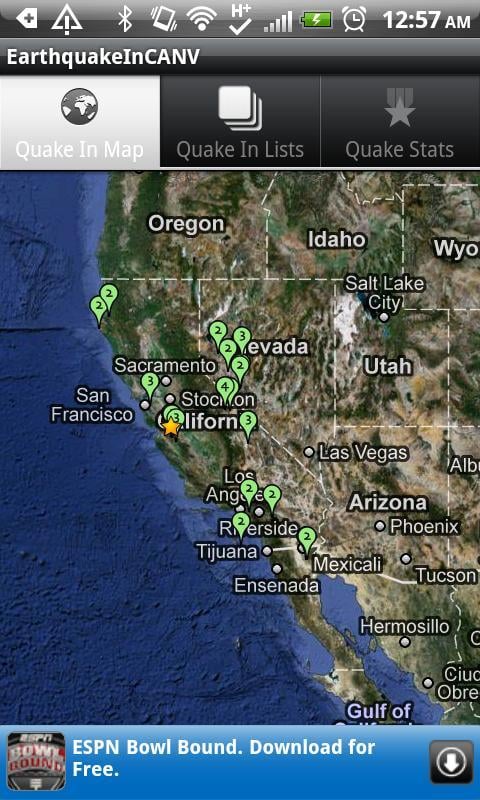 Earthquake California Nevada截图1