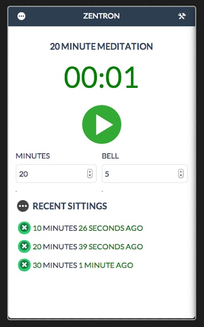 ZenTRON Meditation Timer截图1