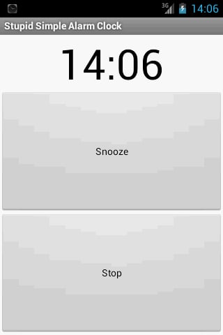 Stupid Simple Alarm Cloc...截图1