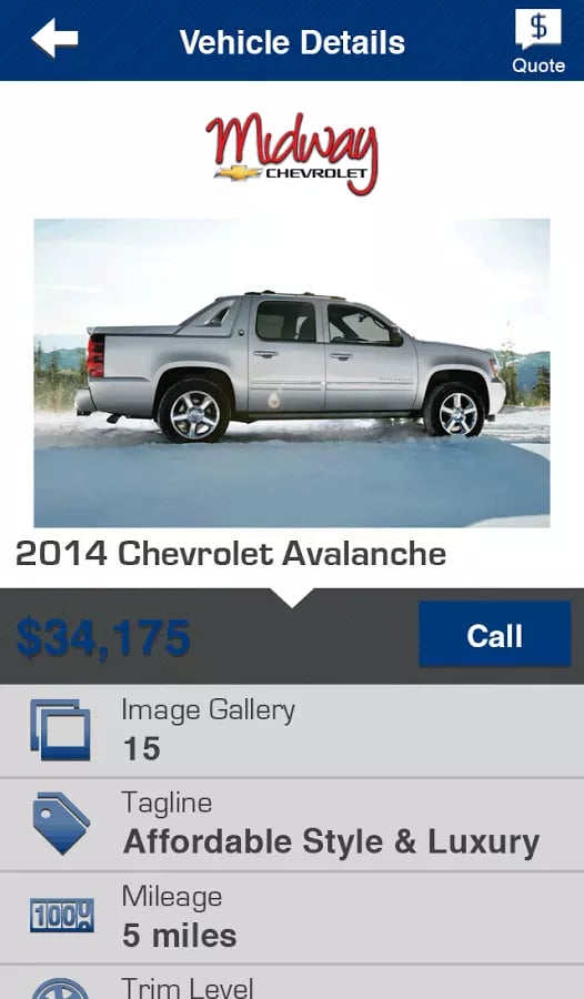 Midway Chevrolet截图1