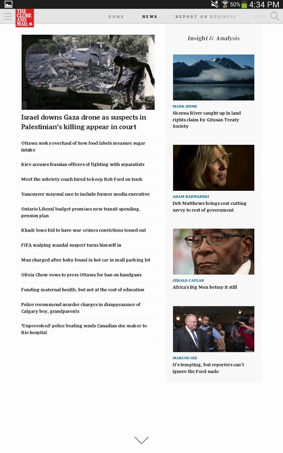 The Globe and Mail Andro...截图7