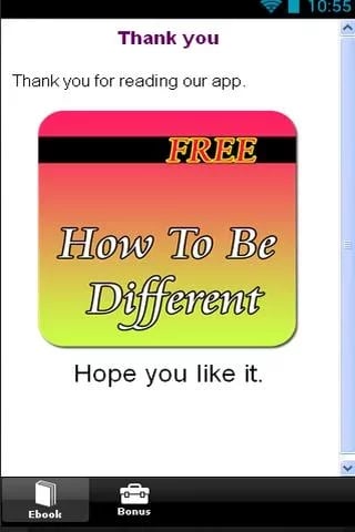 How To Be Different截图1