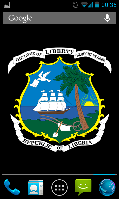 Liberia Coat Arms LWP 3D截图1