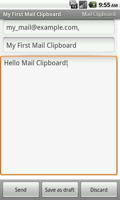 Mail Clipboard截图1