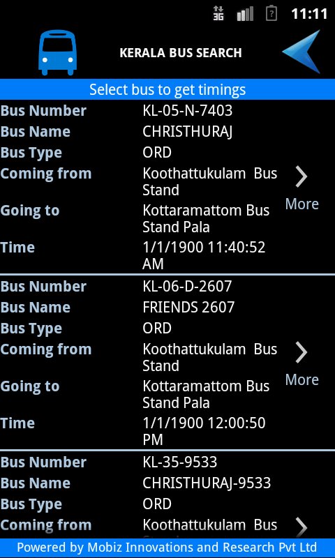 Kerala Bus Search截图5