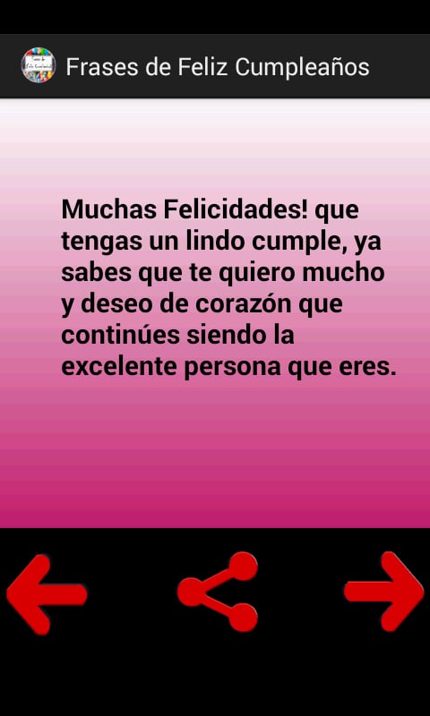 Frases de Cumplea&ntilde;os fel...截图2