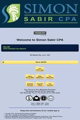 Simon Sabir CPA截图2