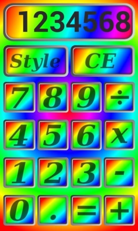 Kids showy calculator截图3