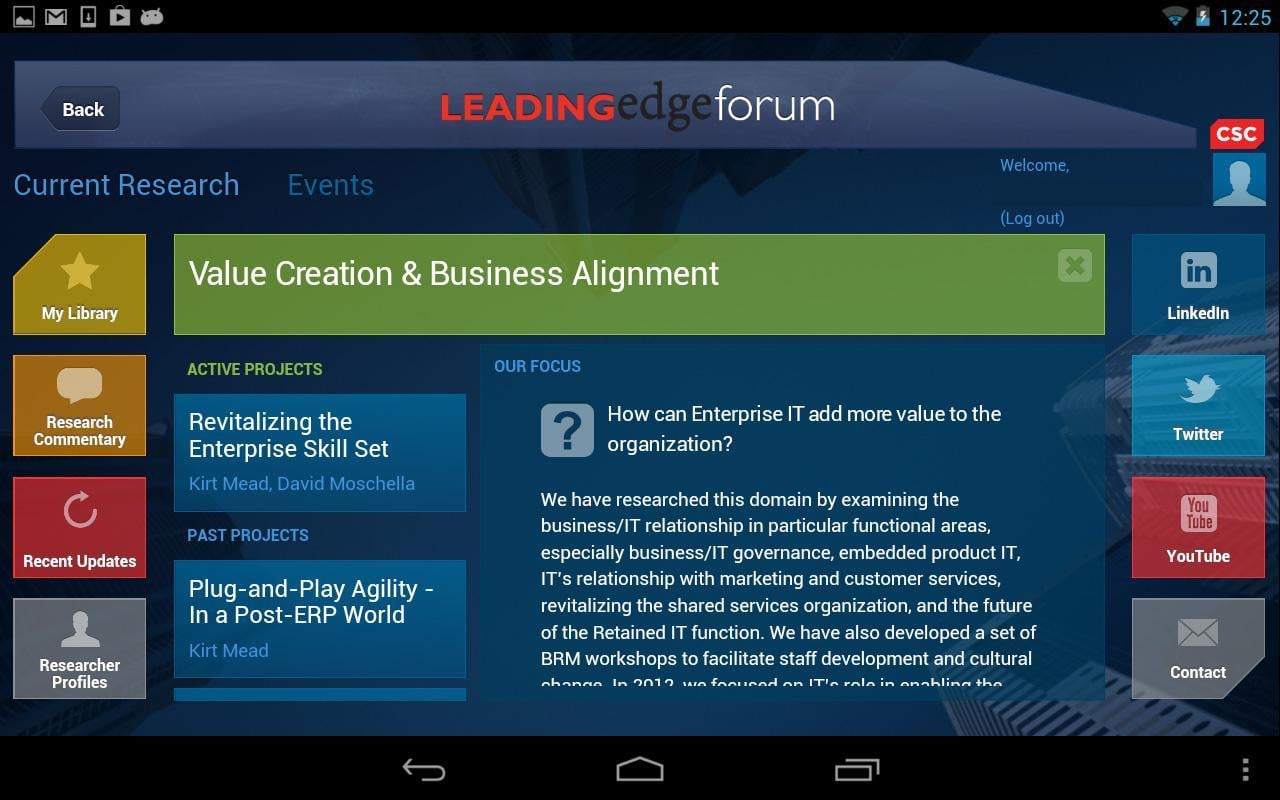 Leading Edge Forum截图3