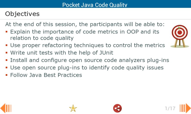 Pocket Java Code Quality截图2