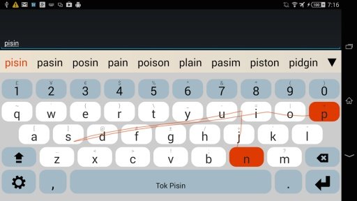 OKeyboard Plugin: Tok Pisin截图1