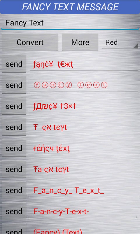 Fancy Text Message截图1