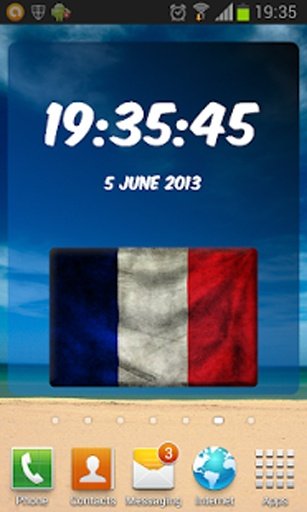 France Digital Clock截图3