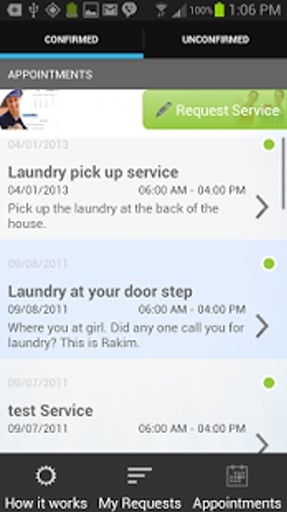 Laundry Pickup, House Cleaning截图2