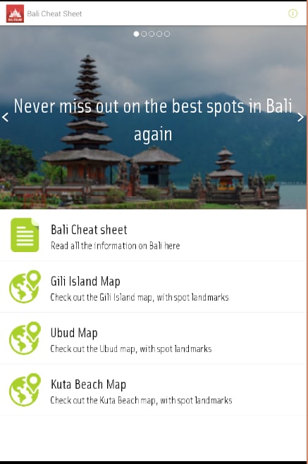 Bali Cheat Sheet截图3