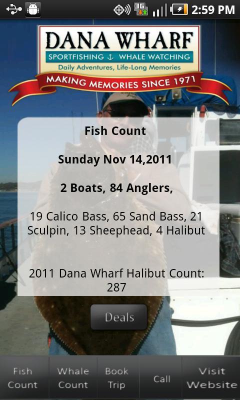 Dana Wharf Fish Count截图3