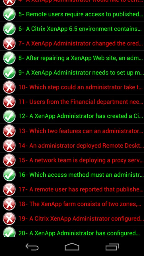 Citrix 1Y0-A22 Prep截图2