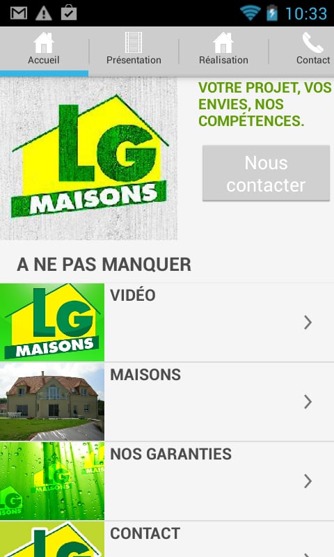 Maisons LG截图2