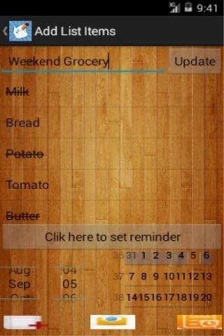 Grocery ToDo List截图3