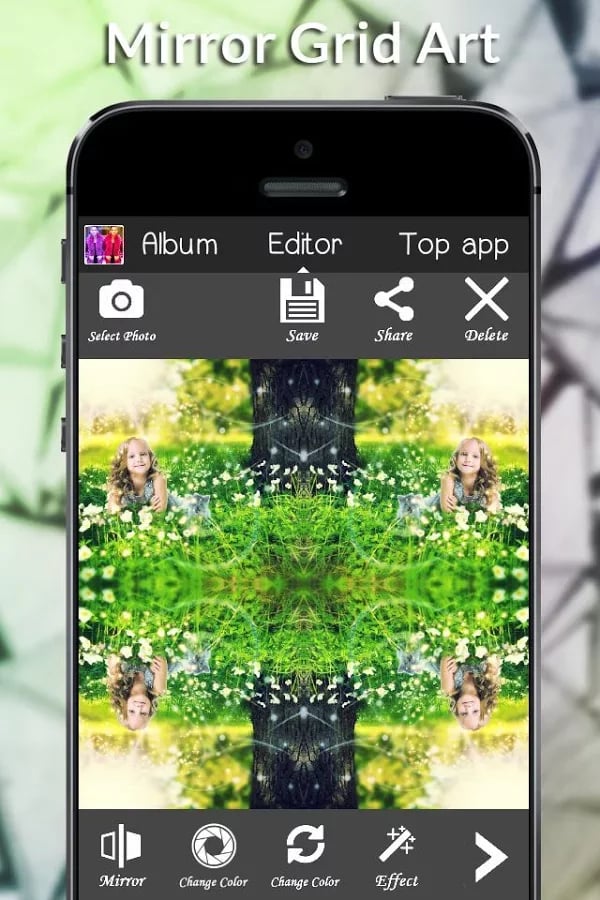 Mirror Grid Art截图1