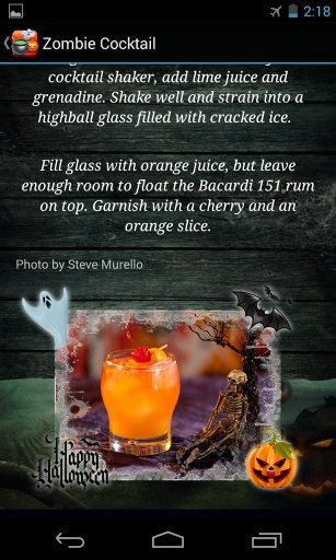 Halloween Drink Recipes截图1