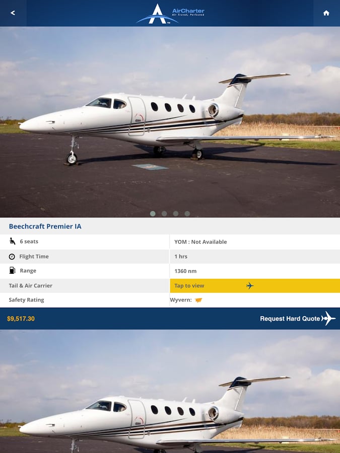 AirCharter Private Jet C...截图9