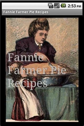 Fannie Farmer Pie Recipe...截图1