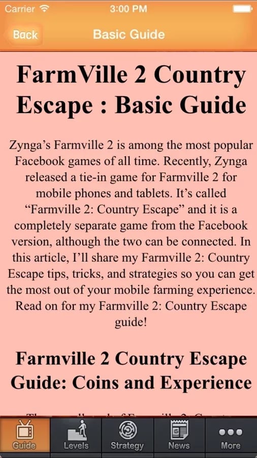 Guide for FarmVille 2截图8