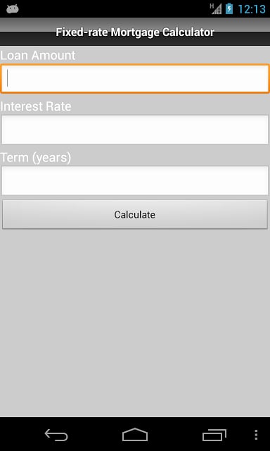 Fixed-rate Mortgage Calculator截图1