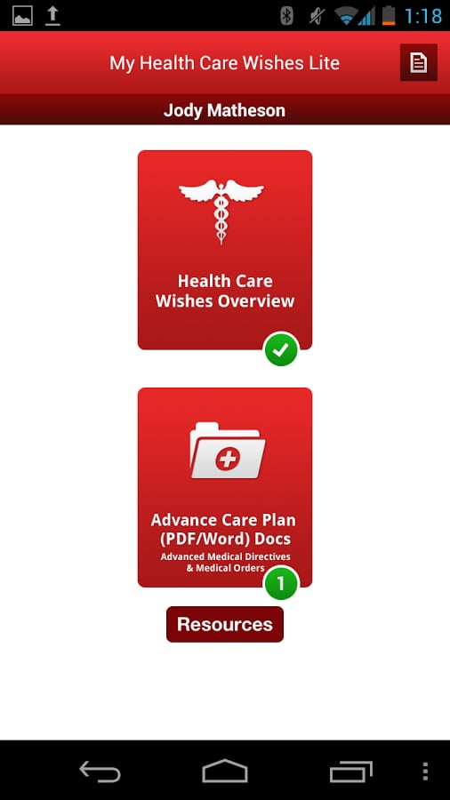 My Health Care Wishes Li...截图3