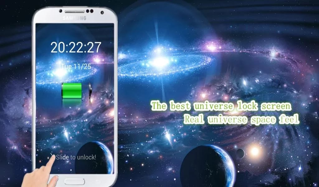 Universe Space Lock Scre...截图8