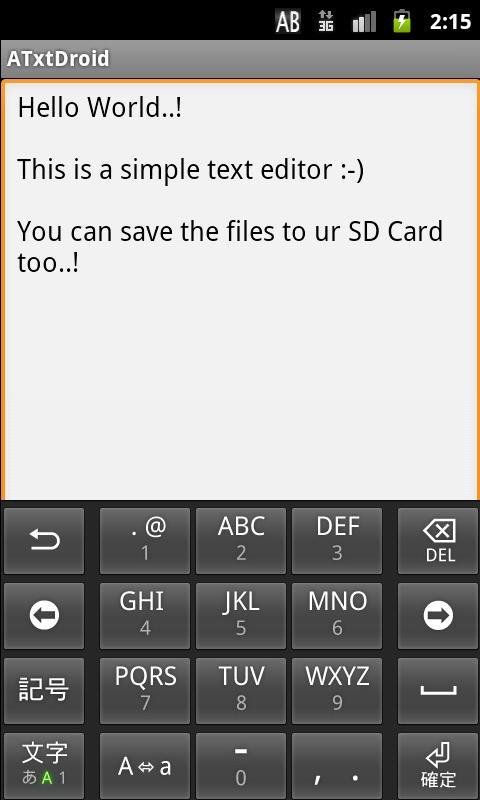 ATxtDroid - Text Editor截图6