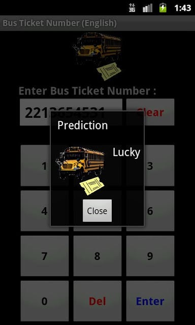 Bus Ticket Number (English)截图2