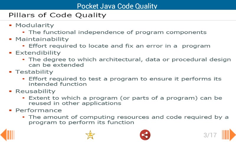 Pocket Java Code Quality截图7