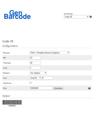 Gen Barcode截图3
