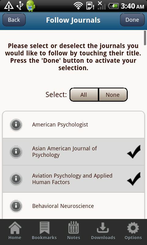 APA Journals Pro截图2