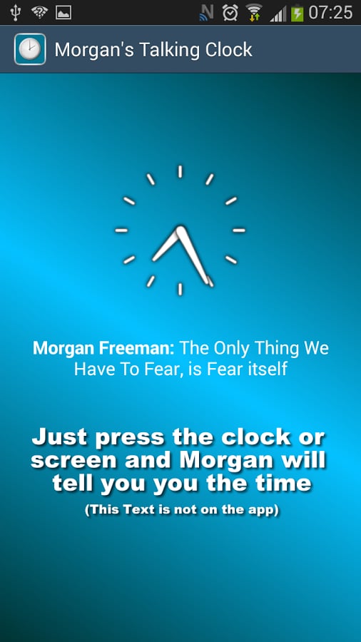 Morgan's Talking Clock截图2