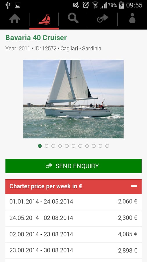 Italy Yacht Charter截图1