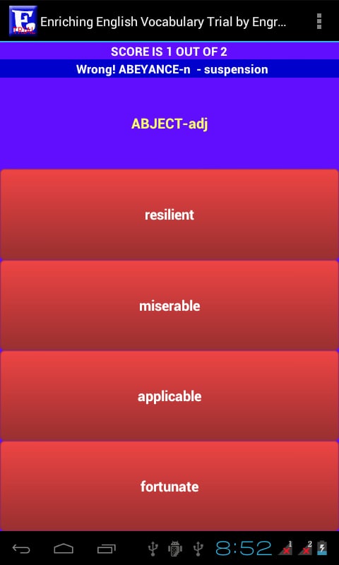 Enriching English Vocabulary Trial by Engr. James Paraan截图2