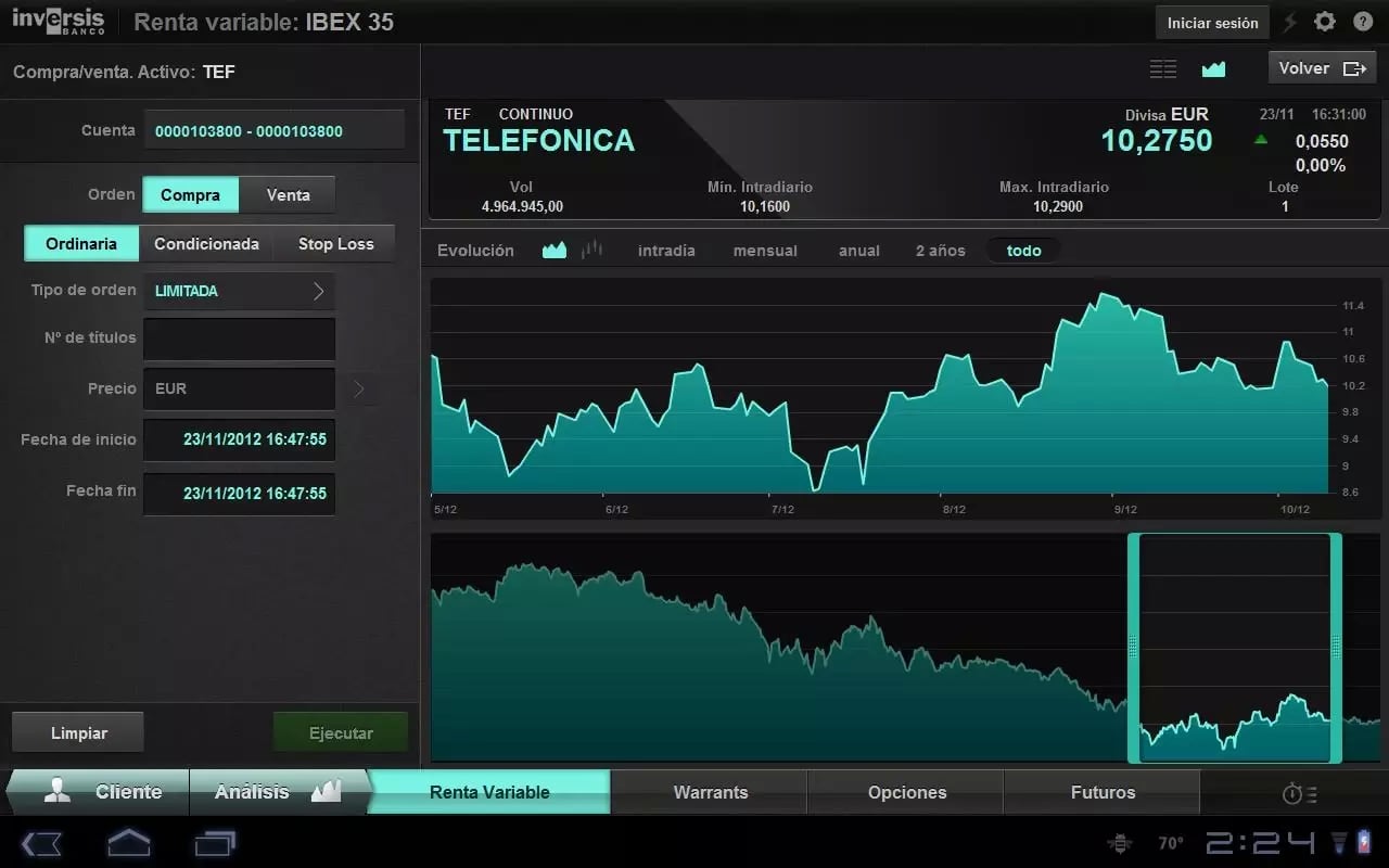 Inversis Banco截图5