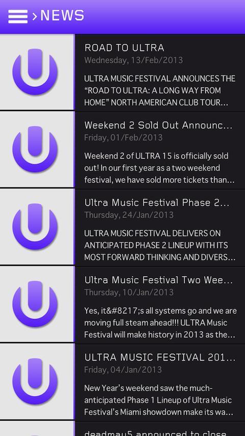 Ultra Music Festival截图1