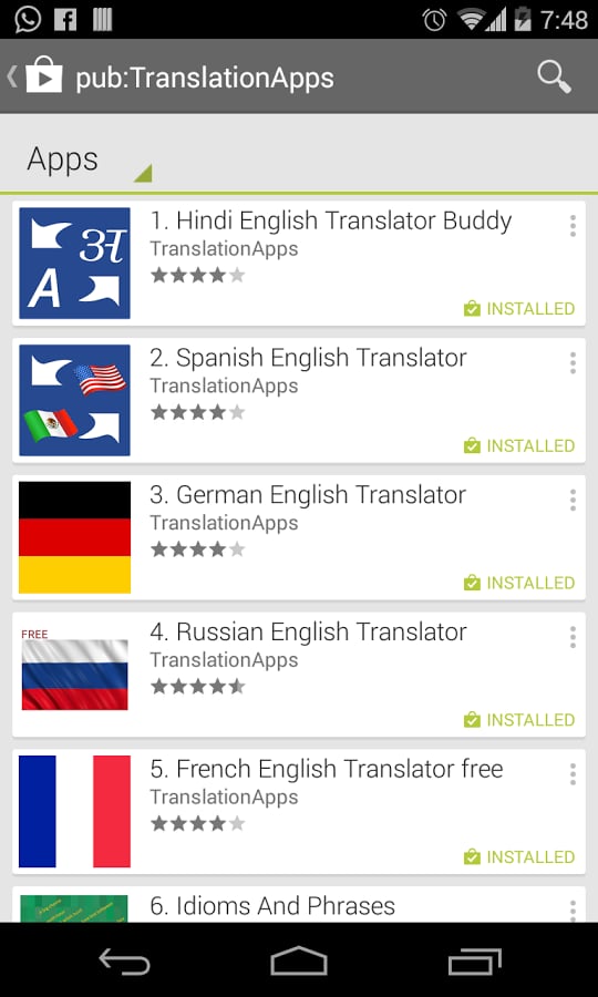 Indonesian English Translator截图3