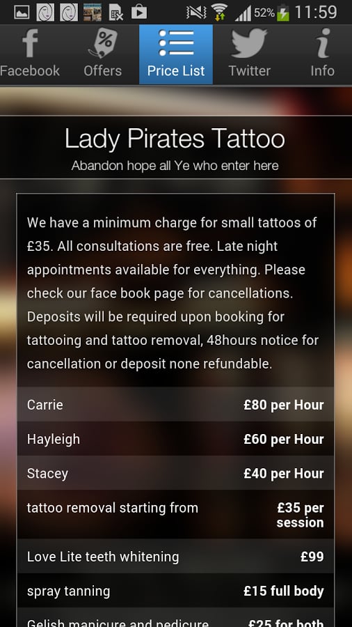 Lady Pirates Tattoo截图1